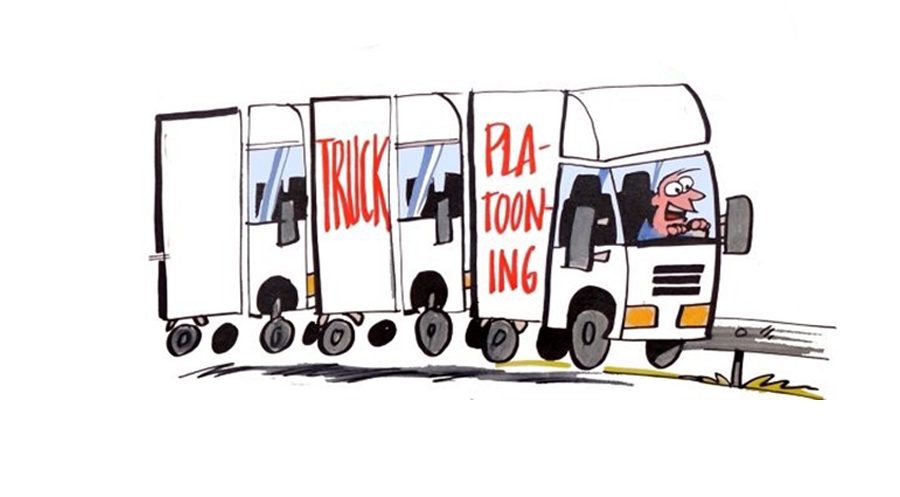 Truck Platooning - Comboios de caminhões semiautônomos